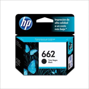 Cartucho de Tinta HP 662 Preto Original